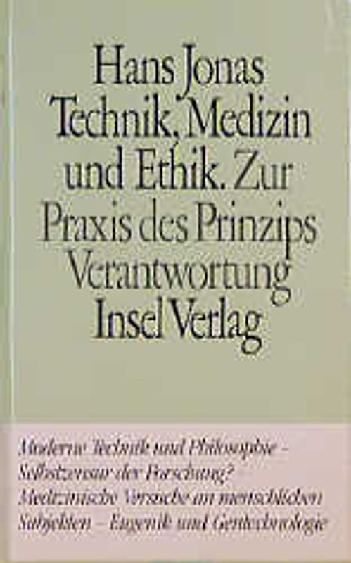 Technik, Medizin und Ethik
