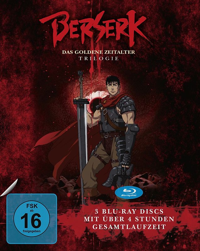 Berserk - Das goldene Zeitalter Trilogie [3 Discs] Blu-ray Disc