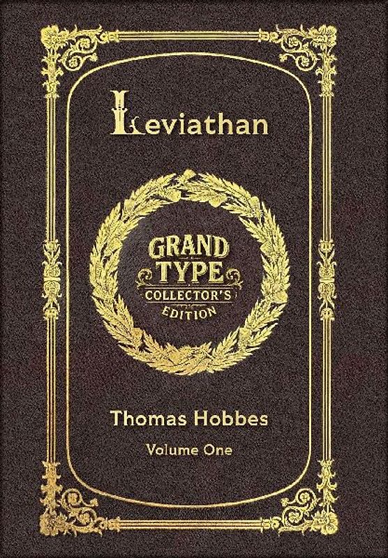 Large Print - Leviathan, Volume 1 of 3 - Grand Type Collector's Edition - Matte Hardcover with Dust Jacket