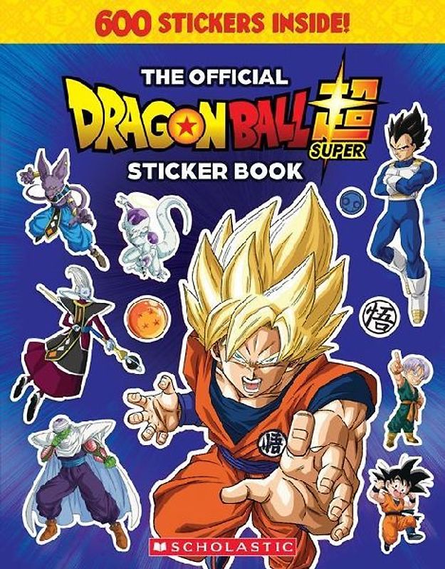 Official Dragon Ball Super Sticker Book