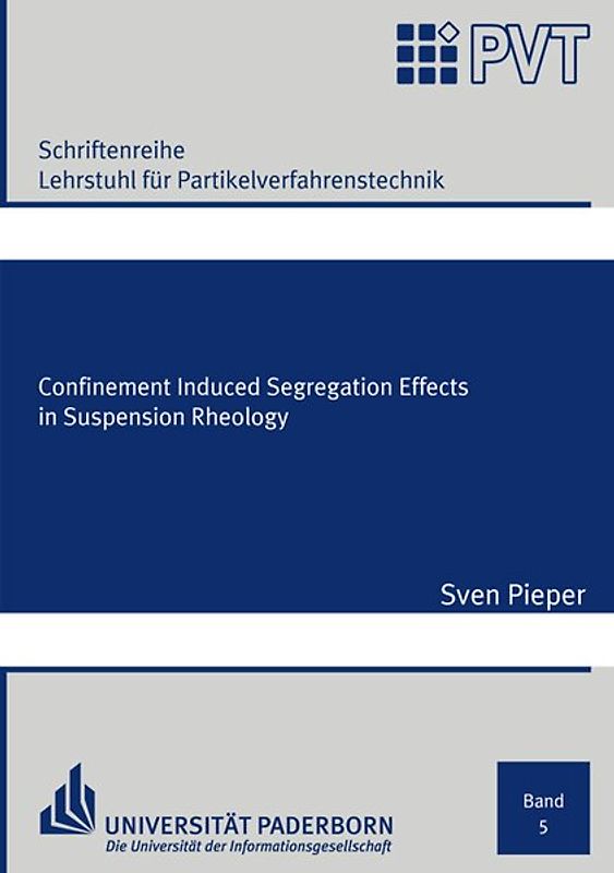 Confinement Induced Segregation Effects in Suspension Rheology