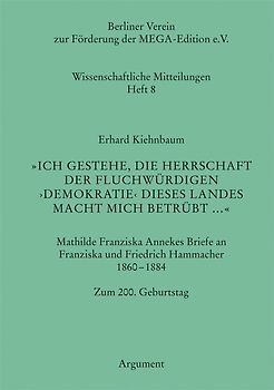 »Ich gestehe, die Herrschaft der fluchwürdigen ›Demokratie‹ dieses Landes macht mich betrübt …«
