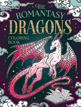 The Romantasy Dragons Coloring Book
