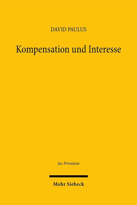 Kompensation und Interesse