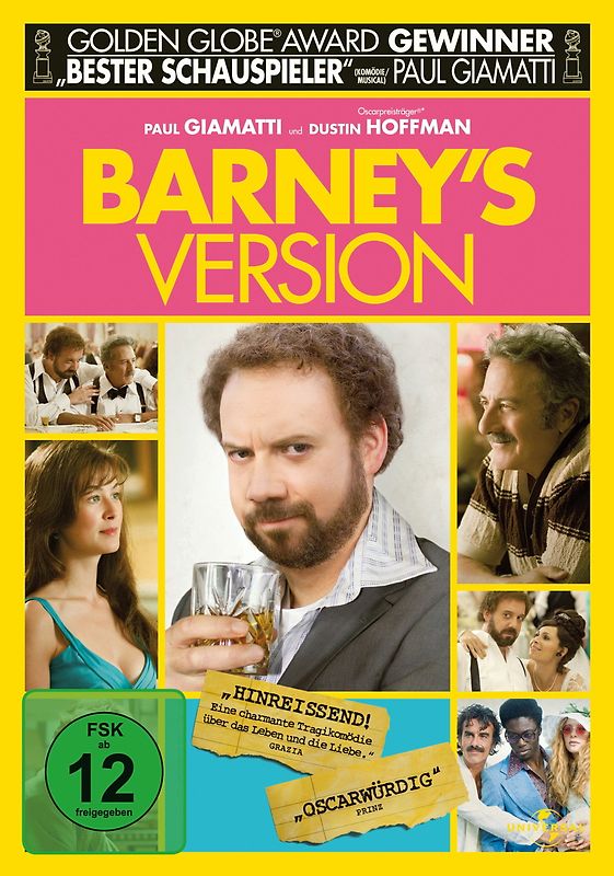 Barney's Version DVD