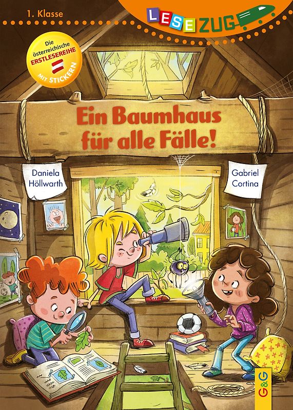 LESEZUG/1. Klasse: Ein Baumhaus für alle Fälle!