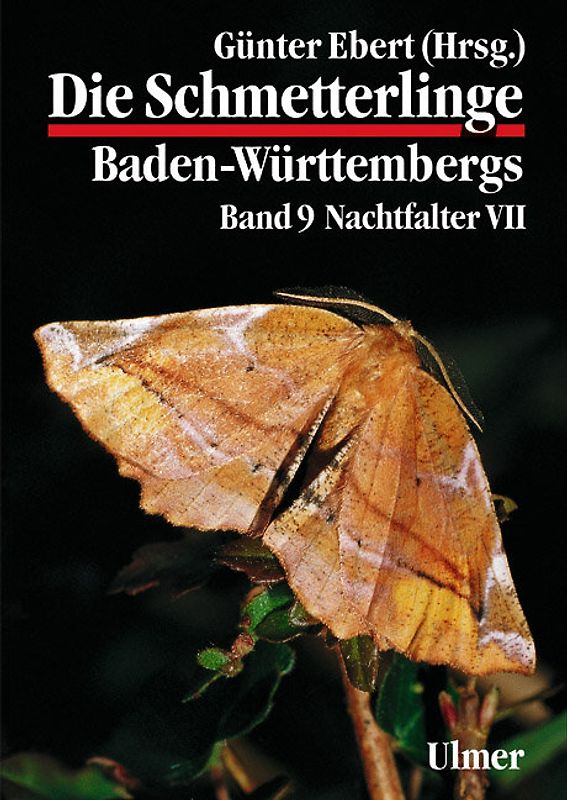 Die Schmetterlinge Baden-Württembergs Band 9 - Nachtfalter VII
