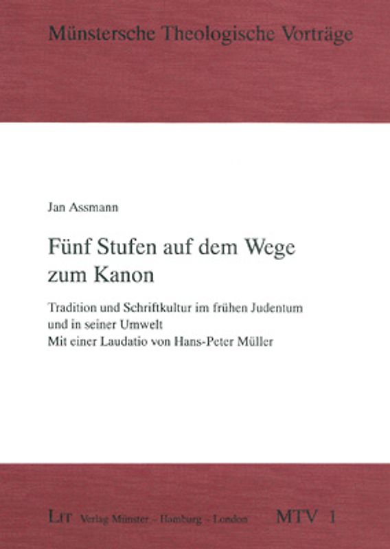 Fünf Stufen auf dem Wege zum Kanon