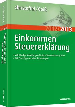 Einkommensteuererklärung 2012/2013