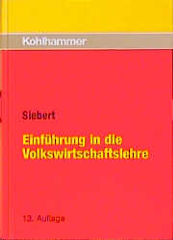 Einführung in die Volkswirtschaftslehre