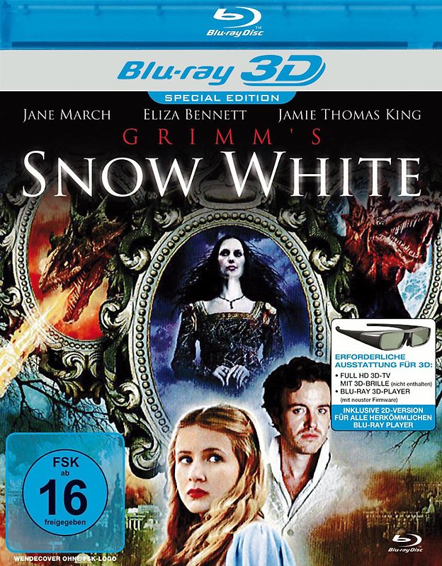 Grimm's Snow White [Real 3D-Edition] 3D Blu-ray Disc