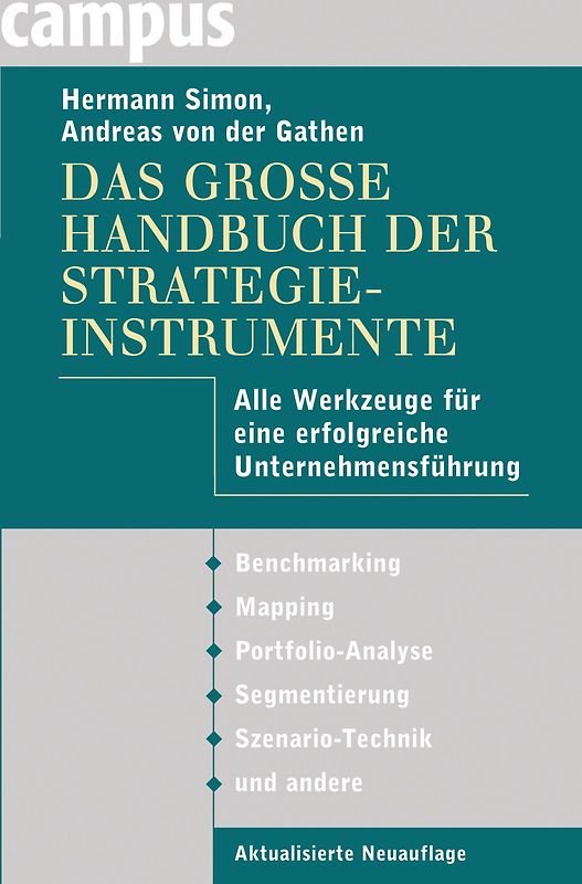 Das große Handbuch der Strategieinstrumente
