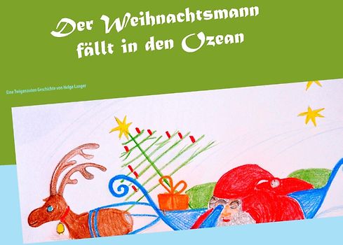 Der Weihnachtsmann fällt in den Ozean