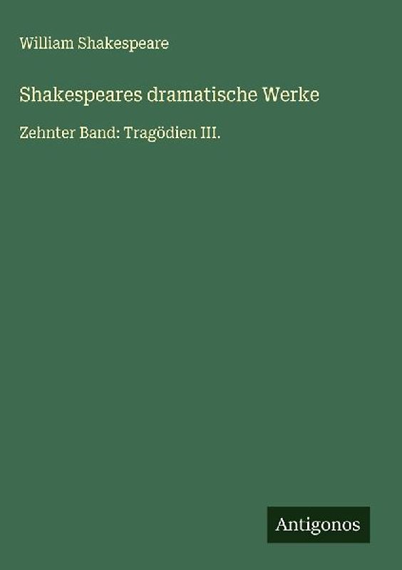 Shakespeares dramatische Werke
