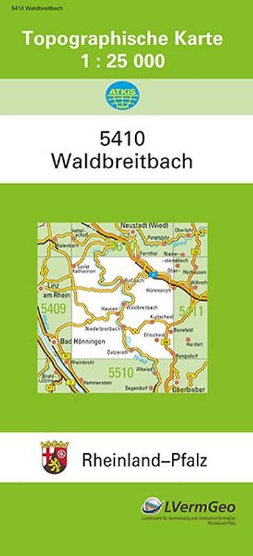 TK25 5410 Waldbreitbach