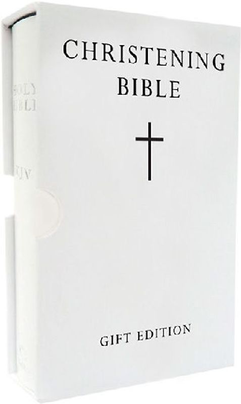 HOLY BIBLE: King James Version (KJV) White Pocket Christenin (Bible Akjv)