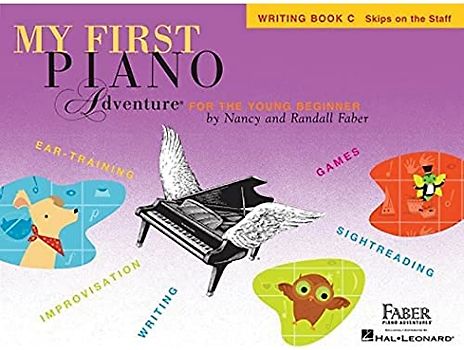 My First Piano Adventure Writing: Book C: Noten, Lehrmaterial für Klavier: Writing Book C, Skips on the Staff (Piano Adventure's)