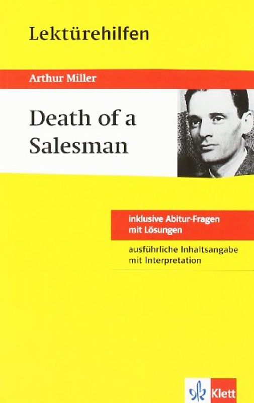 Lektürehilfen Arthur Miller "Death of a Salesmann"