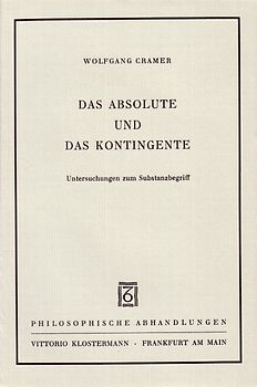 Das Absolute und das Kontingente