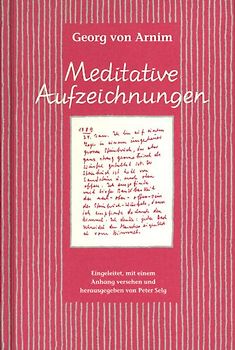 Meditative Aufzeichnungen