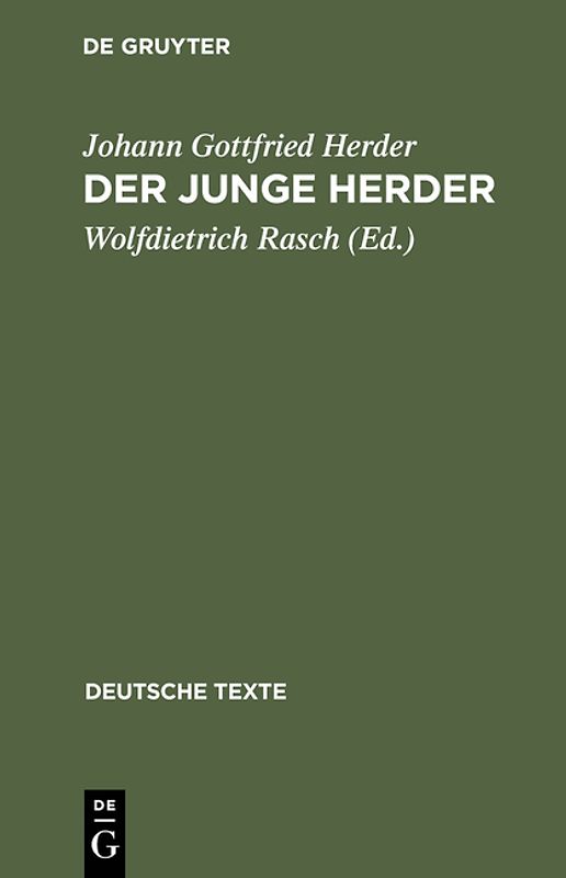Der junge Herder