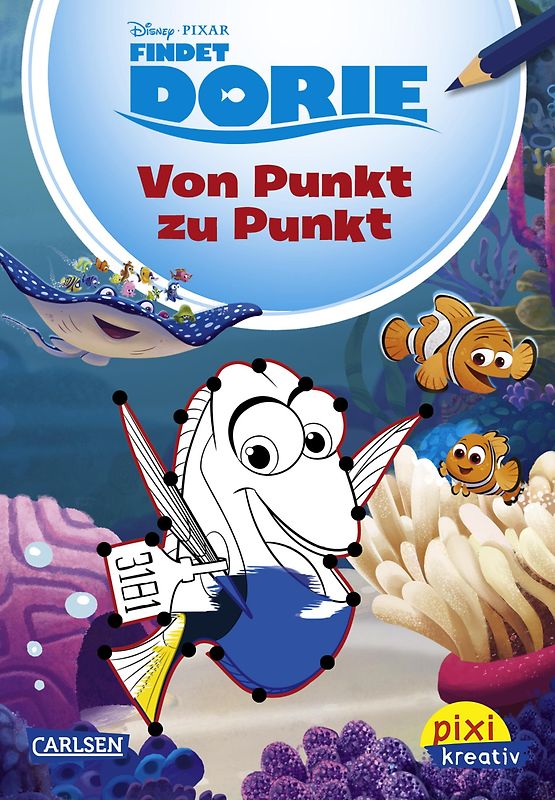 Pixi kreativ 89: VE5 Disney: Findet Dorie: Von Punkt zu Punkt (5 Exemplare)