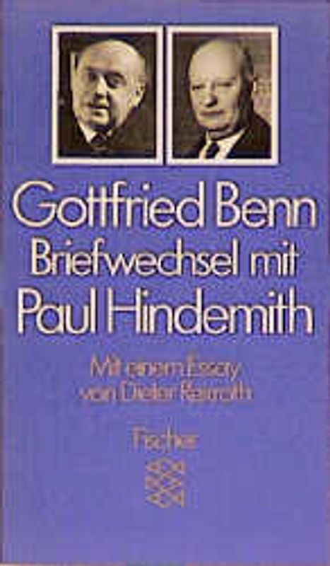 Briefwechsel mit Paul Hindemith