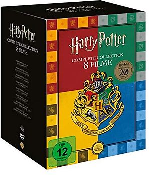 Harry Potter - Complete Collection [Buchhandels-Edition, 8 DVDs] DVD