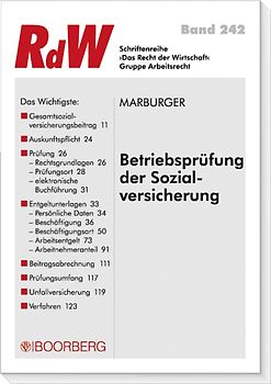 Betriebsprüfung der Sozialversicherung