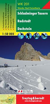 WK 201 Schladminger Tauern - Radstadt - Dachstein, Wanderkarte 1:50.000