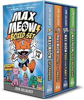 Max Meow Boxed Set: Welcome to Kittyopolis (Books 1-4)