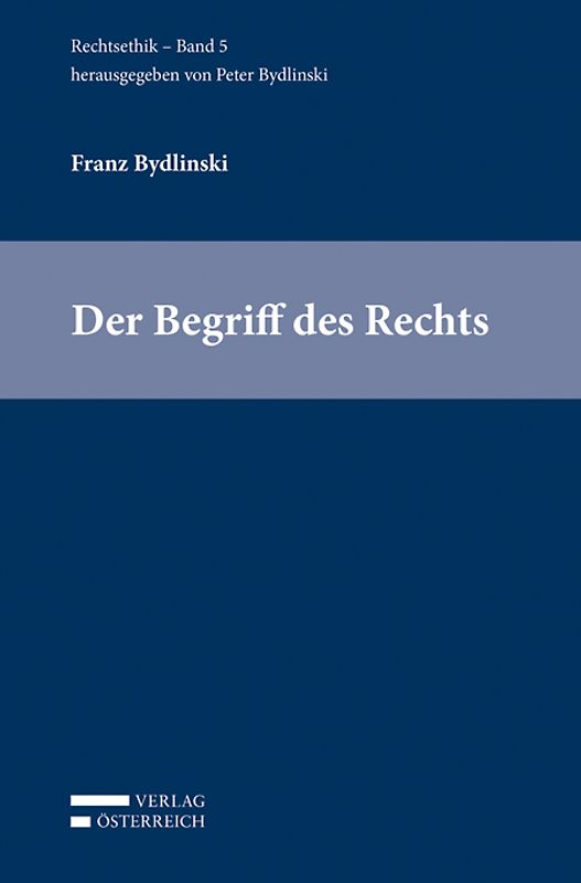 Der Begriff des Rechts