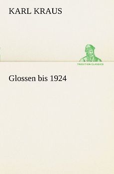 Glossen bis 1924