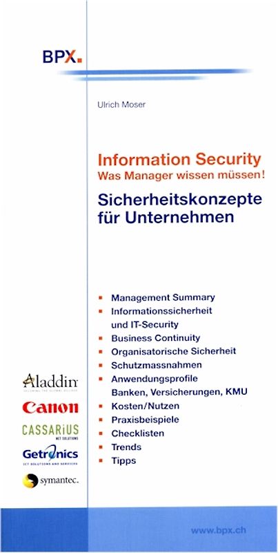 Information Security (Informationssicherheit)