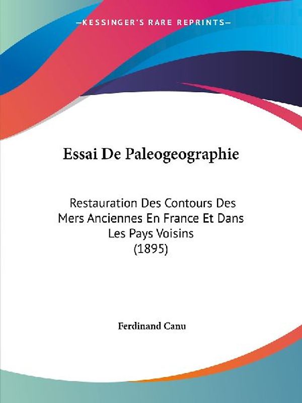 Essai De Paleogeographie