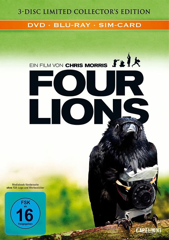 Four Lions [ohne Essb are SIM-Cards, Limited Edition, DVD + Blu-Ray] Blu-ray Disc