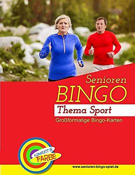 Senioren Bingo Sport: Bingo-Vorlagen zur Seniorenbeschäftigung (Senioren-Bingo-Spiel.de, Band 3)