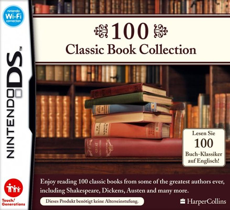 100 Classic Book Collection (englische Version) Nintendo DS