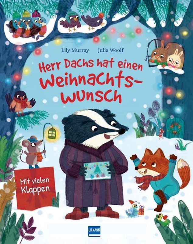 Herr Dachs hat einen Weihnachtswunsch - Ein Weihnachtsmärchen für Kinder ab 3 Jahren