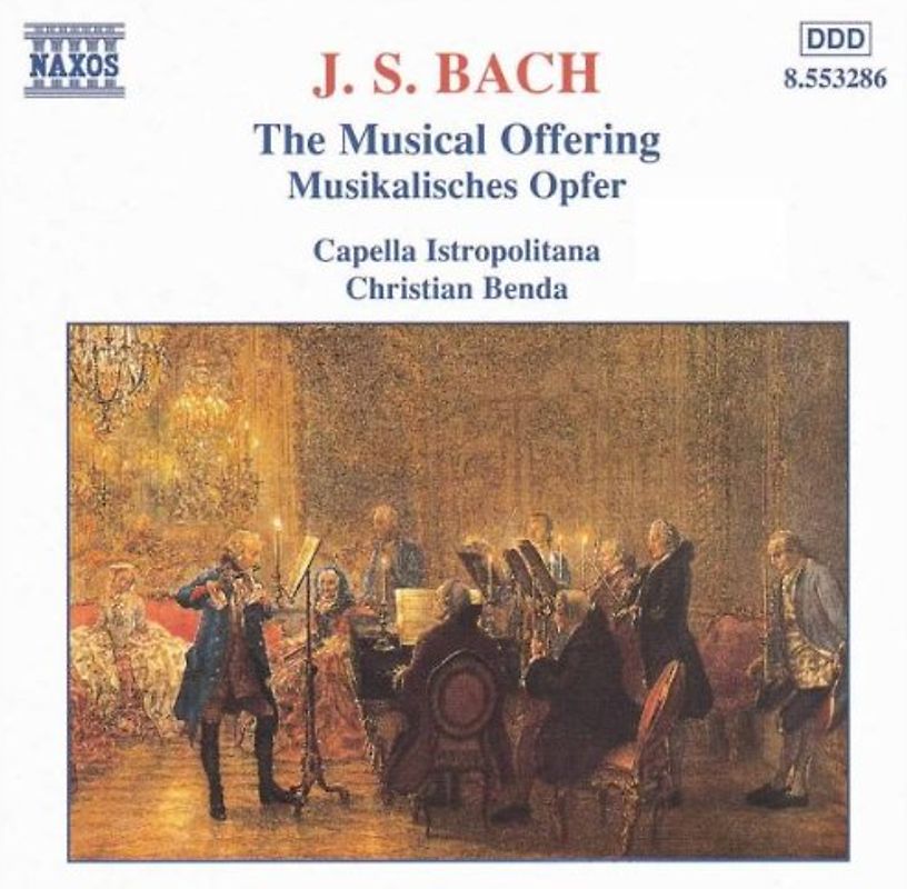 Christian Benda - Bach: Musikalisches Opfer Benda