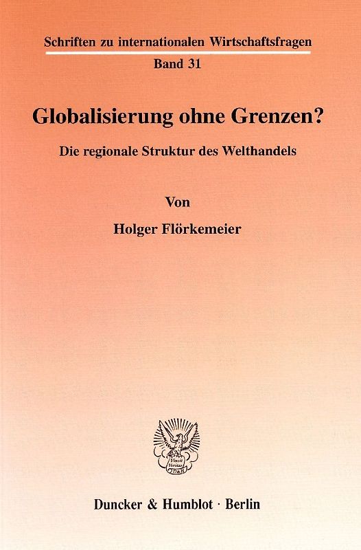 Globalisierung ohne Grenzen?