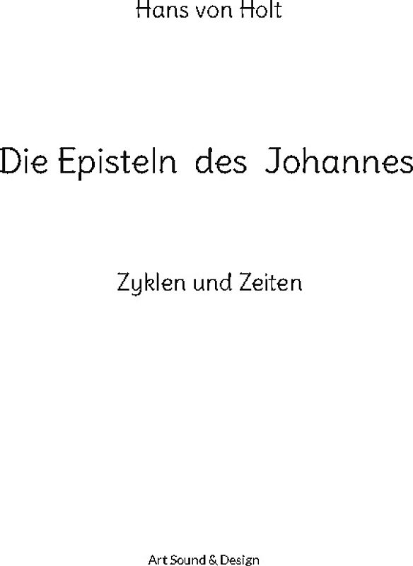 Die Episteln des Johannes