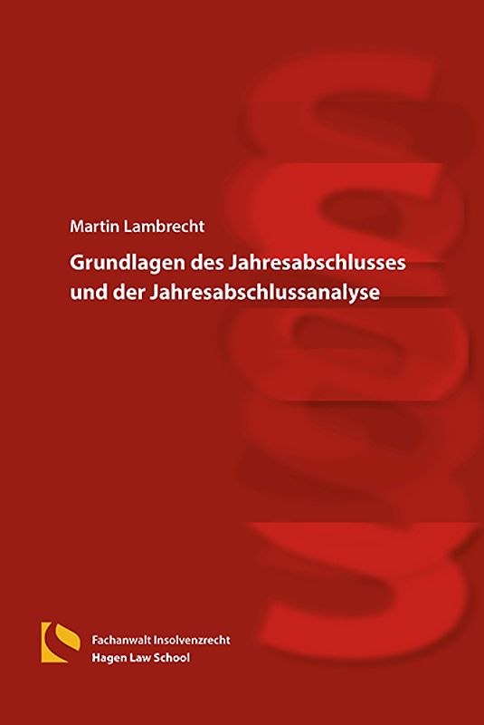 Grundlagen des Jahresabschlusses und der Jahresabschlussanalyse