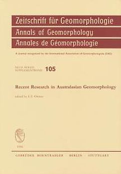 Recent Research in Australasian Geomorphology