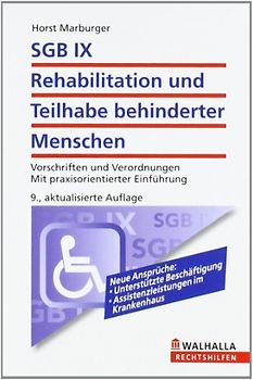 SGB IX - Rehabilitation und Teilhabe behinderter Menschen