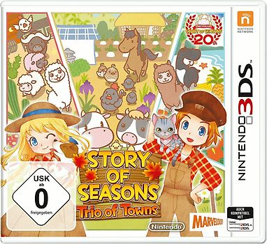 Story of Seasons: Trio of Towns Nintendo 3DS