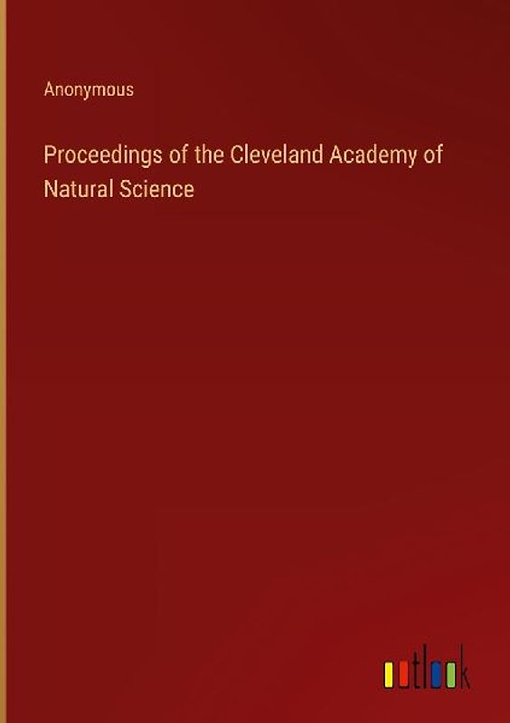 Proceedings of the Cleveland Academy of Natural Science