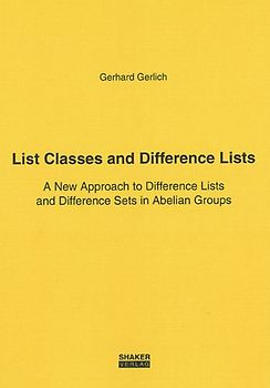 List Classes and Difference Lists