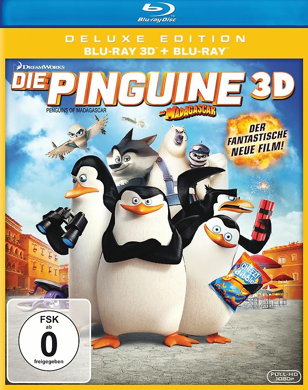 Die Pinguine aus Madagascar 3D 3D Blu-ray Disc