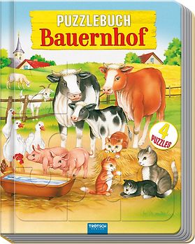 Trötsch Puzzlebuch Bauernhof